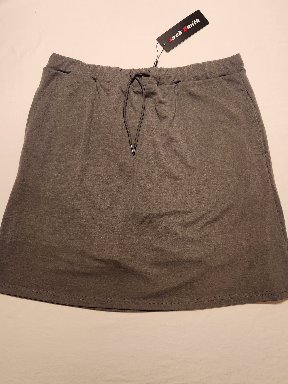 Jack Smith Women’s Gray Athletic Skort XL NWT Pockets Stretch